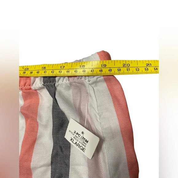 NWT Alfani Striped PJ Short Set - Picture 6 of 8